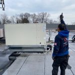 infinite expert team work on heating installation